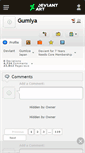 Mobile Screenshot of gumiya.deviantart.com