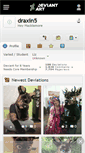 Mobile Screenshot of draxin5.deviantart.com