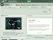Tablet Screenshot of ellipsis615.deviantart.com