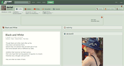 Desktop Screenshot of deniall.deviantart.com