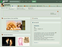 Tablet Screenshot of karlzetin.deviantart.com