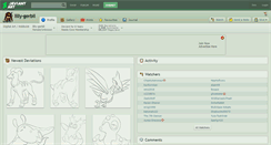 Desktop Screenshot of lilly-gerbil.deviantart.com