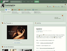 Tablet Screenshot of freestylegirlzz.deviantart.com