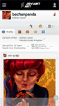 Mobile Screenshot of bechanpanda.deviantart.com