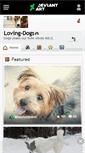 Mobile Screenshot of loving-dogs.deviantart.com