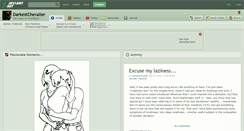 Desktop Screenshot of darkestchevalier.deviantart.com
