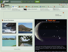Tablet Screenshot of deoris.deviantart.com