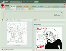 Tablet Screenshot of kaiera.deviantart.com