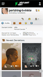 Mobile Screenshot of perishing-twinkie.deviantart.com