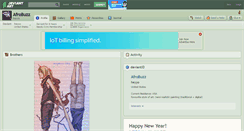 Desktop Screenshot of afrobuzz.deviantart.com