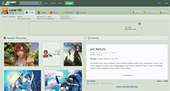 Desktop Screenshot of lunar180.deviantart.com