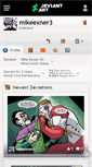 Mobile Screenshot of mikeexner3.deviantart.com