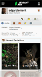 Mobile Screenshot of edgarclement.deviantart.com