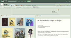 Desktop Screenshot of nargirl.deviantart.com