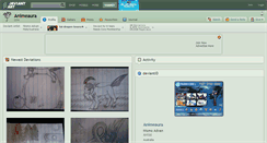 Desktop Screenshot of animeaura.deviantart.com