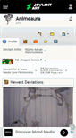 Mobile Screenshot of animeaura.deviantart.com