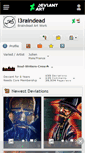 Mobile Screenshot of l3raindead.deviantart.com