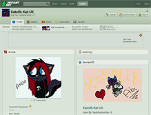 Tablet Screenshot of katolik-kat-uk.deviantart.com