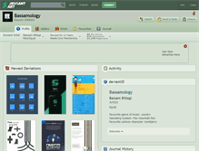 Tablet Screenshot of bassamology.deviantart.com