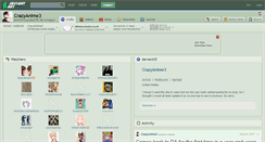 Desktop Screenshot of crazyanime3.deviantart.com