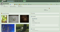 Desktop Screenshot of mu-shu-san.deviantart.com