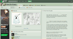 Desktop Screenshot of nora-fan-group.deviantart.com