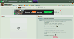 Desktop Screenshot of miguelcolucci.deviantart.com