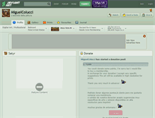 Tablet Screenshot of miguelcolucci.deviantart.com