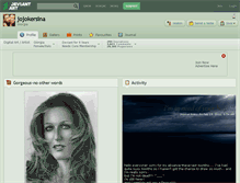 Tablet Screenshot of jojokersina.deviantart.com