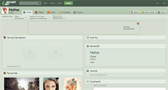 Desktop Screenshot of pikipink.deviantart.com