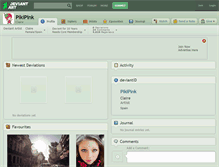 Tablet Screenshot of pikipink.deviantart.com