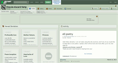 Desktop Screenshot of dracula-alucard-vamp.deviantart.com