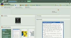 Desktop Screenshot of crabmuffins.deviantart.com