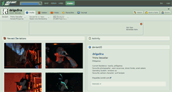 Desktop Screenshot of delgadina.deviantart.com