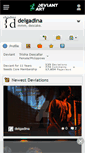 Mobile Screenshot of delgadina.deviantart.com