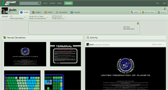 Desktop Screenshot of jbolin.deviantart.com