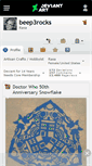 Mobile Screenshot of beep3rocks.deviantart.com