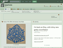 Tablet Screenshot of beep3rocks.deviantart.com
