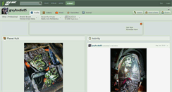 Desktop Screenshot of greyfoxdie85.deviantart.com