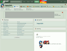 Tablet Screenshot of happyxplz.deviantart.com