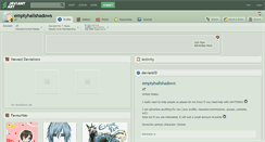 Desktop Screenshot of emptyhallshadows.deviantart.com