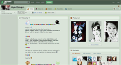 Desktop Screenshot of miyavigroup.deviantart.com