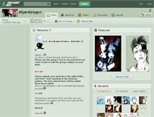 Tablet Screenshot of miyavigroup.deviantart.com