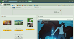 Desktop Screenshot of matrksinw.deviantart.com