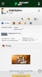 Mobile Screenshot of matrksinw.deviantart.com