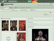 Tablet Screenshot of hellfurian-guard.deviantart.com