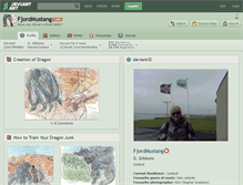 Tablet Screenshot of fjordmustang.deviantart.com