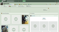 Desktop Screenshot of megmcgee06.deviantart.com