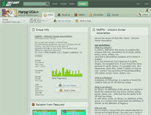 Tablet Screenshot of harpg-uoa.deviantart.com
