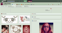 Desktop Screenshot of lolablackpotter.deviantart.com